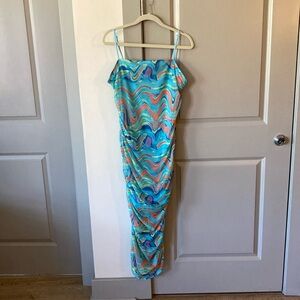 Wild Fable multicolor midi dress